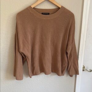 Banana Republic Camel Crew Neck Sweater